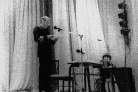 На творческом вечере в Концертном зале у Финляндского вокзала, 1988 год